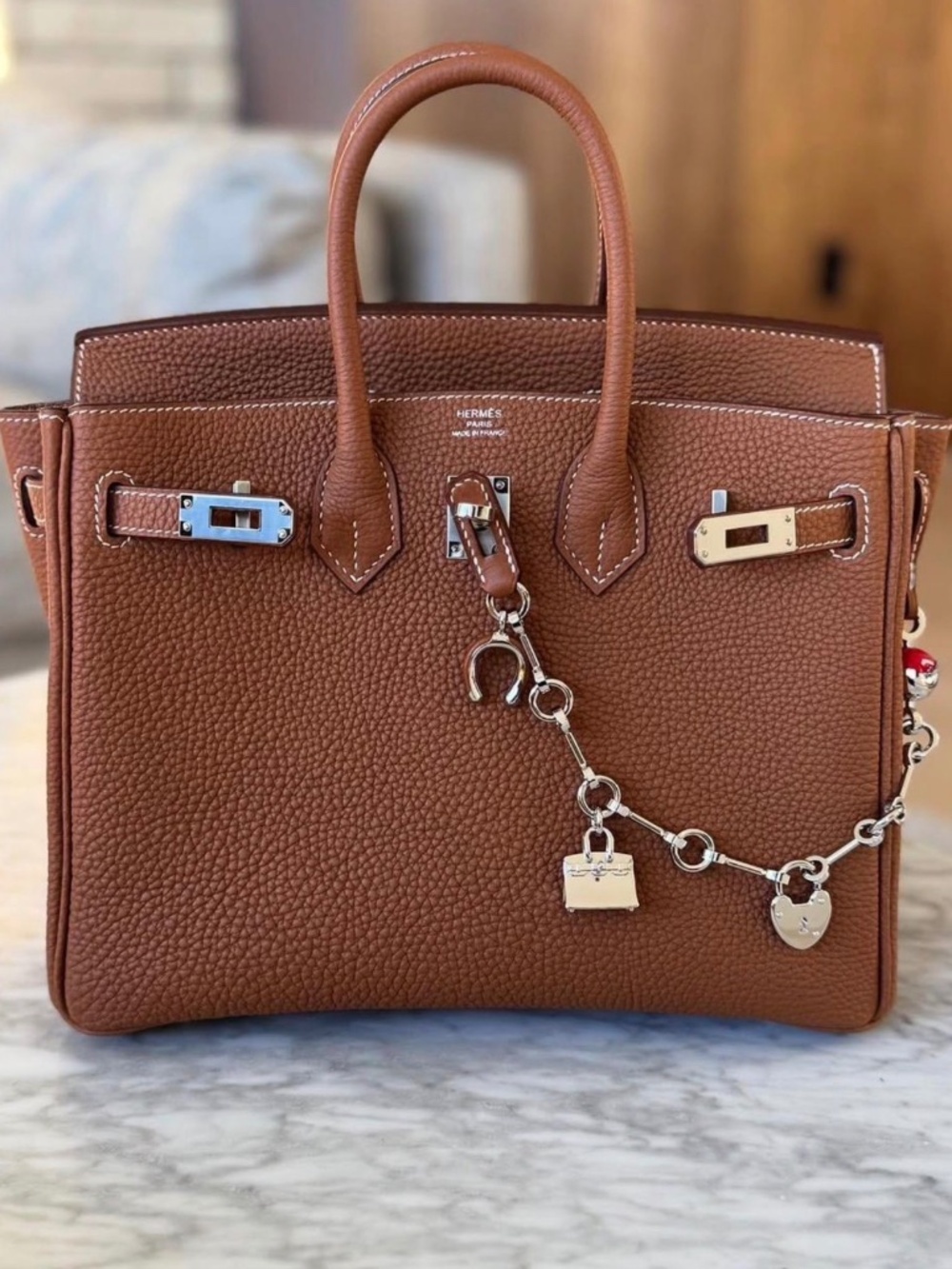 Hermes Bijou De Sac Bag Charm